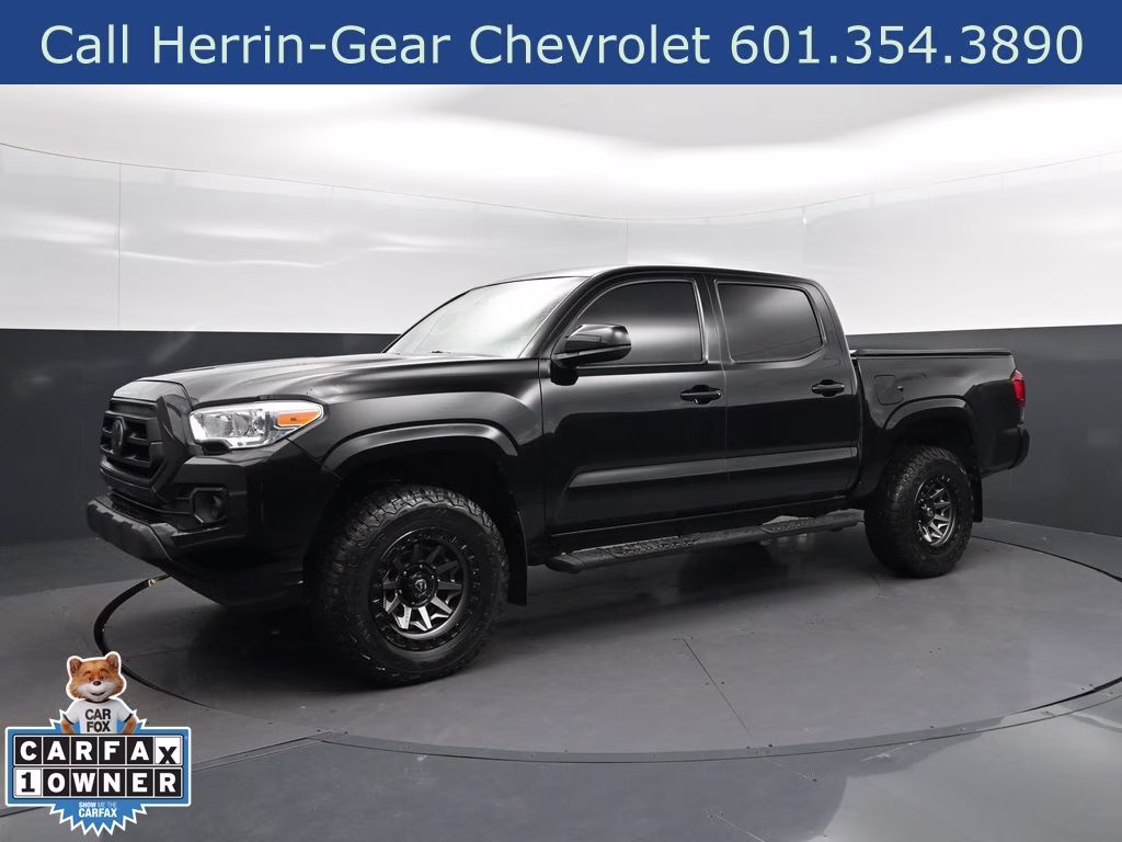 2023 Black Toyota Tacoma SR 4X4 Truck