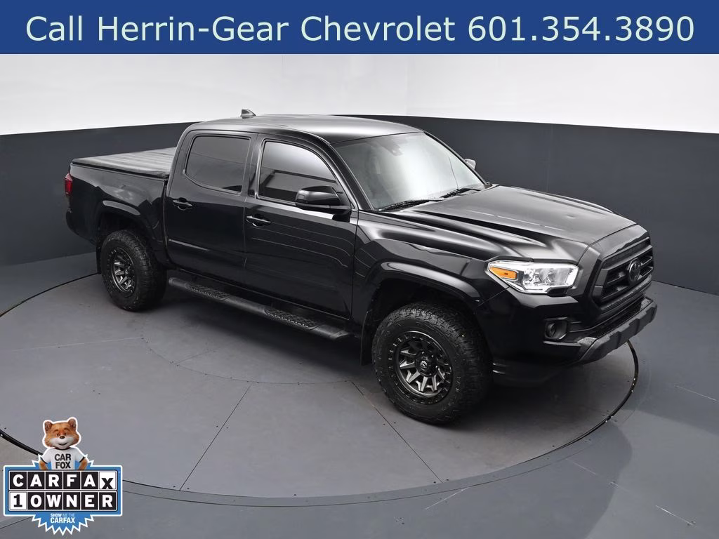 2023 Black Toyota Tacoma SR 4X4 Truck