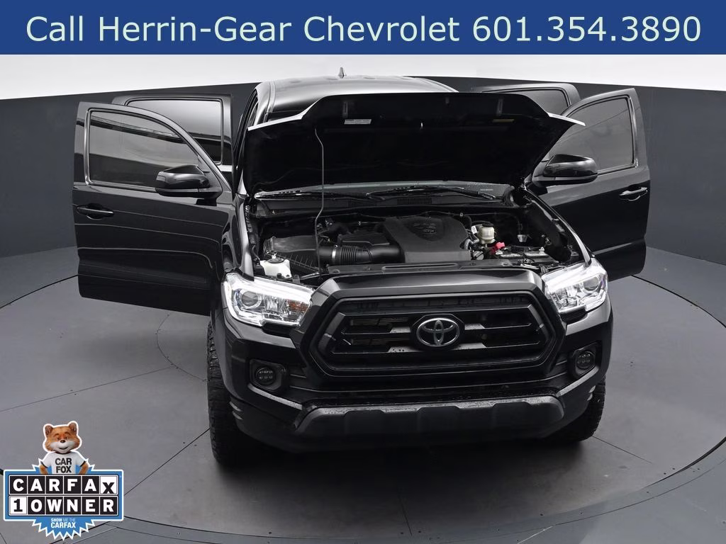 2023 Black Toyota Tacoma SR 4X4 Truck