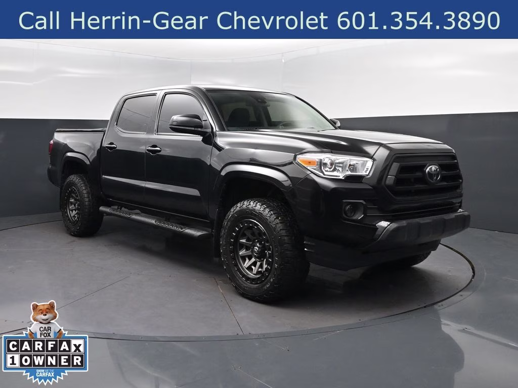 2023 Black Toyota Tacoma SR 4X4 Truck