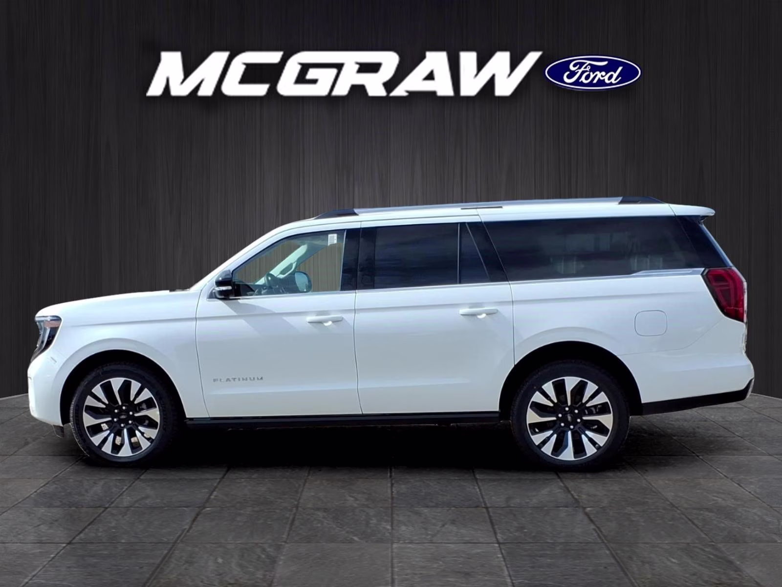 2026 White Ford Expedition Max Platinum 4X4 SUV