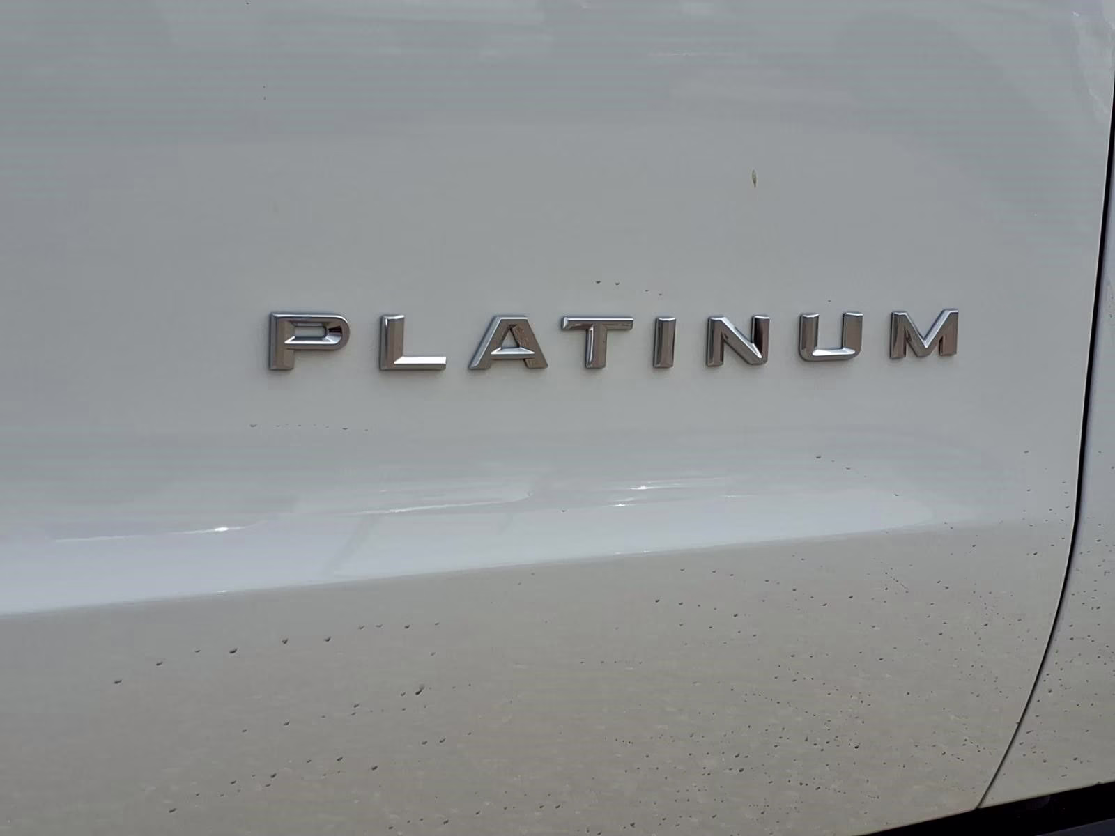 2026 White Ford Expedition Max Platinum 4X4 SUV
