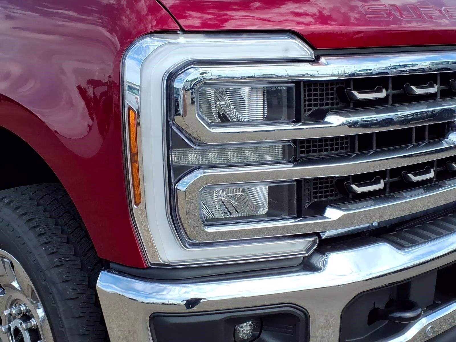2026 Ruby Red Ford Super Duty F-250 SRW King Ranch 4X4 Truck