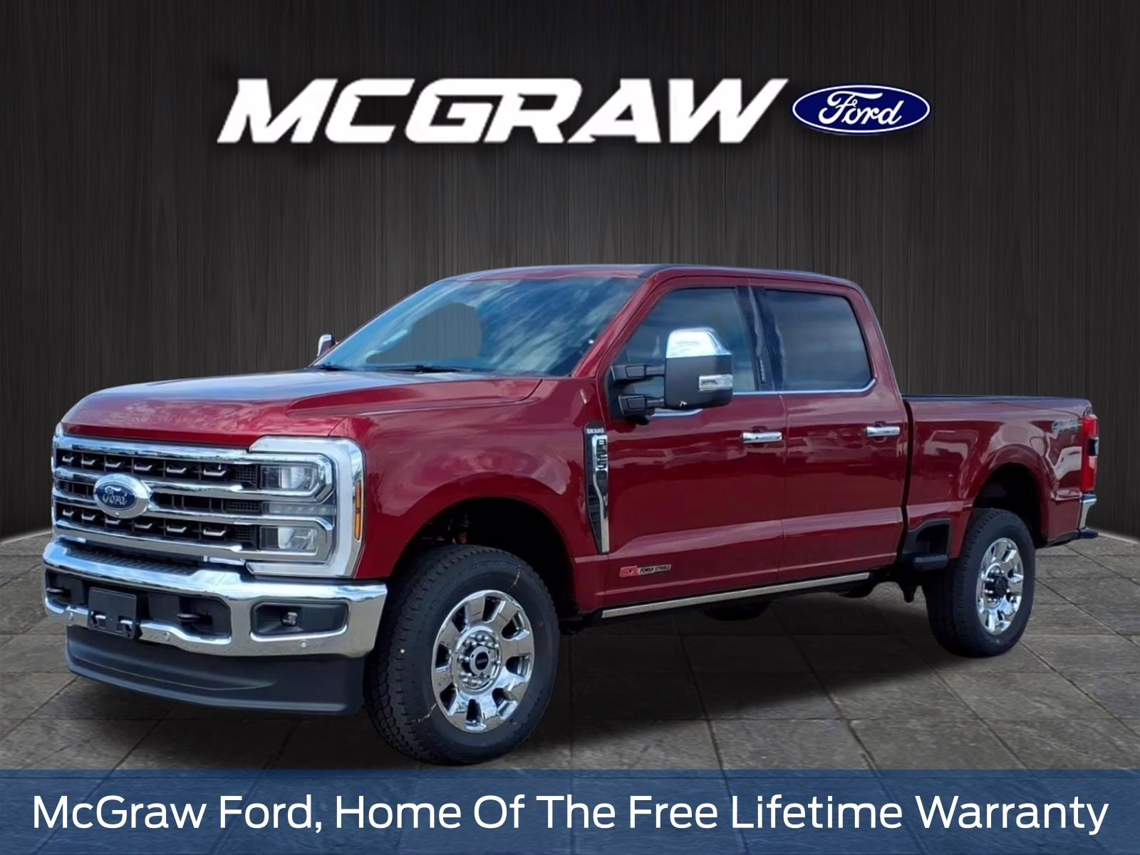 2026 Ruby Red Ford Super Duty F-250 SRW King Ranch 4X4 Truck
