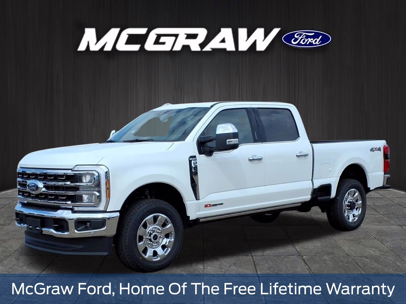 2026 White Ford Super Duty F-250 SRW King Ranch 4X4 Truck