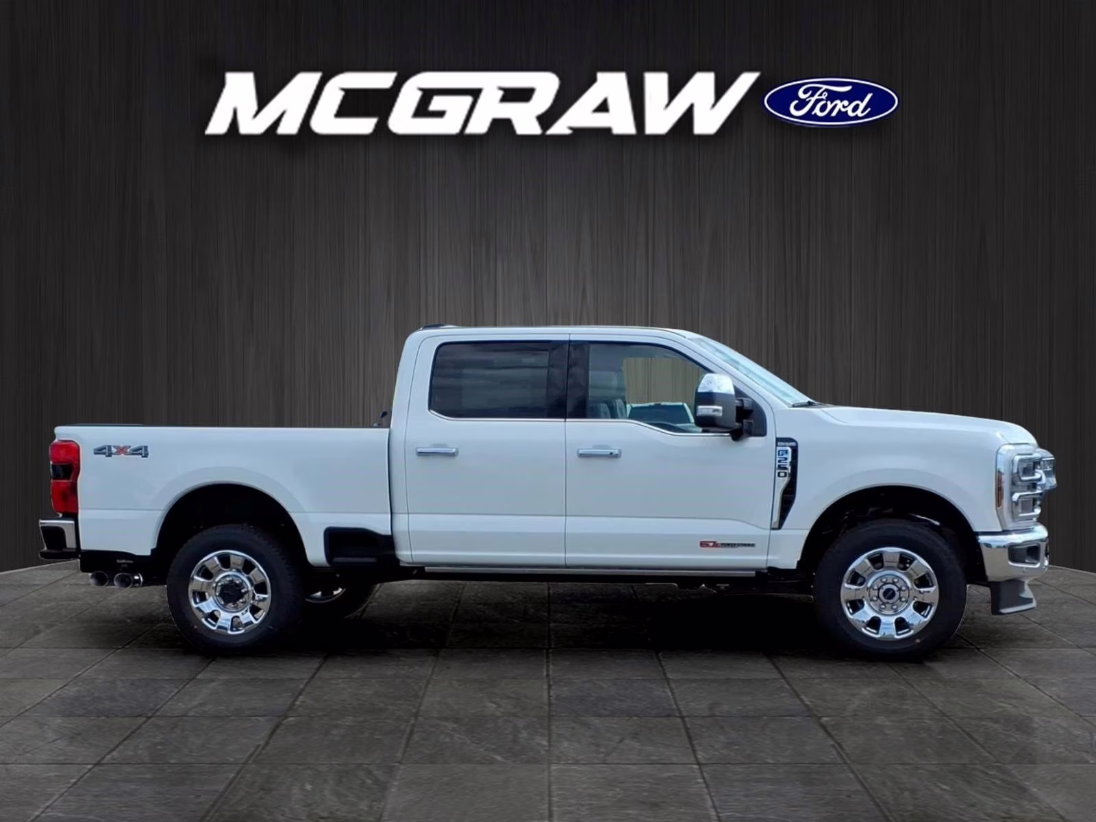 2026 White Ford Super Duty F-250 SRW King Ranch 4X4 Truck