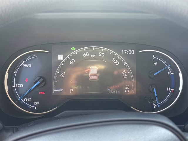 2025 Magnetic Gray Metallic Toyota RAV4 Hybrid LE AWD SUV