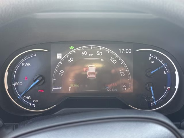 2025 Magnetic Gray Metallic Toyota RAV4 Hybrid LE AWD SUV