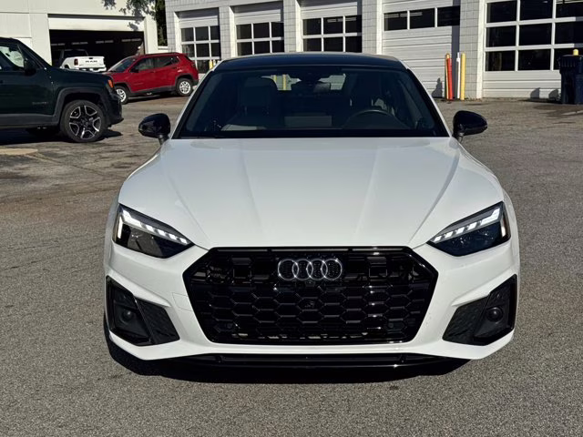 2023 Glacier White Audi A5 Sportback S line Premium Plus AWD Hatchback