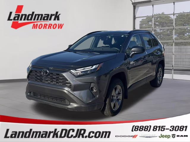 2025 Magnetic Gray Metallic Toyota RAV4 Hybrid LE AWD SUV