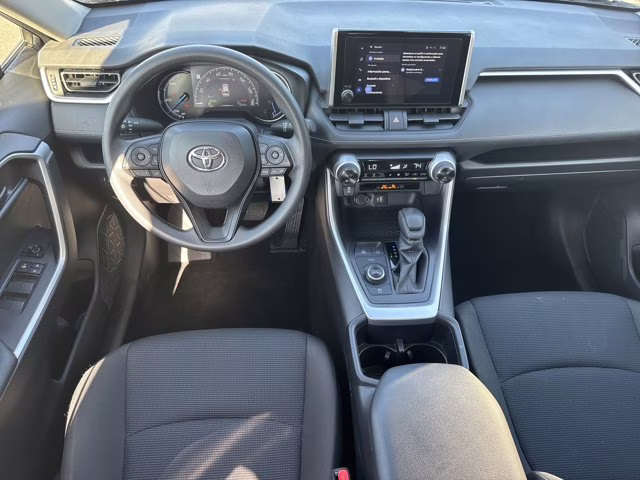 2025 Magnetic Gray Metallic Toyota RAV4 Hybrid LE AWD SUV