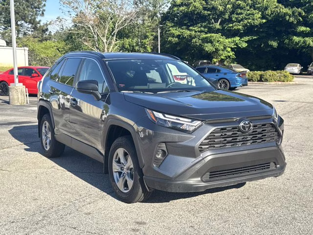 2025 Magnetic Gray Metallic Toyota RAV4 Hybrid LE AWD SUV