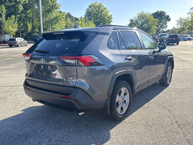 2025 Magnetic Gray Metallic Toyota RAV4 Hybrid LE AWD SUV