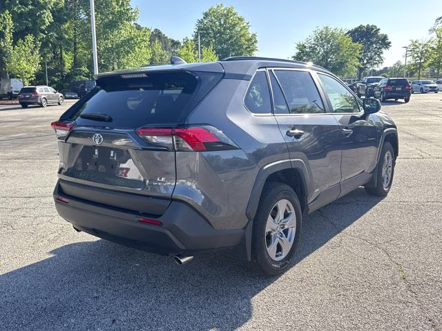 2025 Magnetic Gray Metallic Toyota RAV4 Hybrid LE AWD SUV