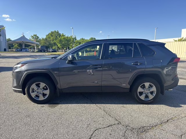 2025 Magnetic Gray Metallic Toyota RAV4 Hybrid LE AWD SUV