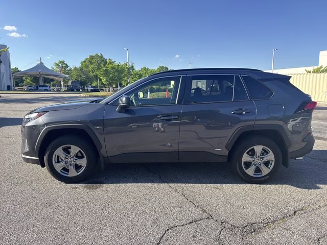 2025 Magnetic Gray Metallic Toyota RAV4 Hybrid LE AWD SUV