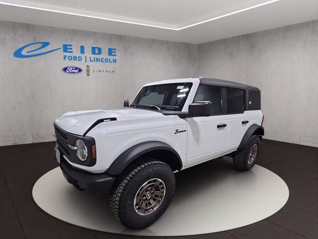 2026 Oxford White Ford Bronco Big Bend SINISTER BRONZE PACKAGE 4X4 SUV