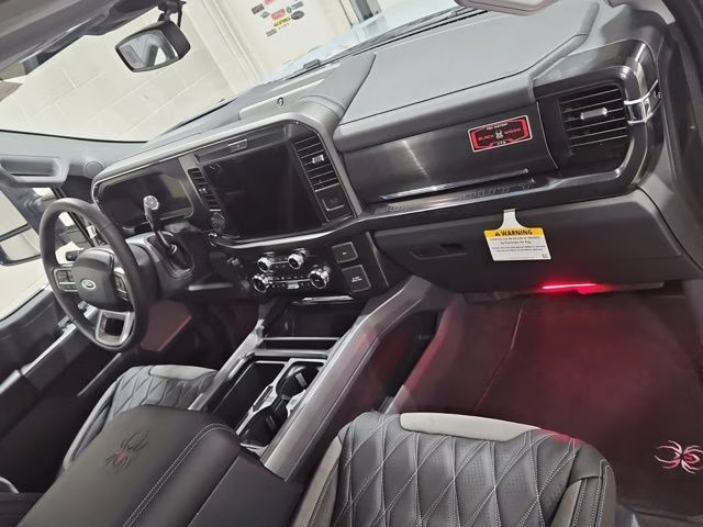 2026 Glacier Gray Metallic Tri-Coat Ford Super Duty F-250 SRW Lariat BLACK WIDOW 4X4 Truck
