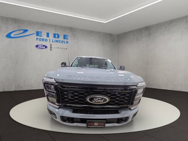 2026 Glacier Gray Metallic Tri-Coat Ford Super Duty F-250 SRW Lariat BLACK WIDOW 4X4 Truck