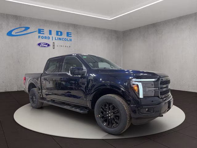 2026 Carbonized Gray Metallic Ford F-150 Lariat Black Appearance 4X4 Truck