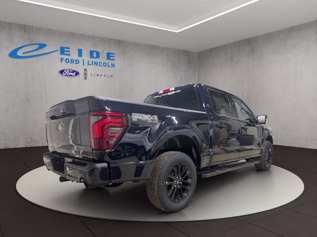 2026 Carbonized Gray Metallic Ford F-150 Lariat Black Appearance 4X4 Truck