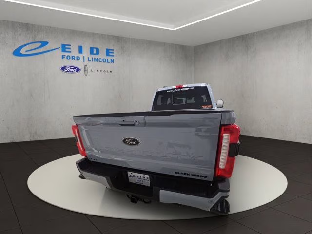2026 Glacier Gray Metallic Tri-Coat Ford Super Duty F-250 SRW Lariat BLACK WIDOW 4X4 Truck