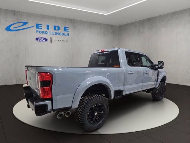 2026 Glacier Gray Metallic Tri-Coat Ford Super Duty F-250 SRW Lariat BLACK WIDOW 4X4 Truck
