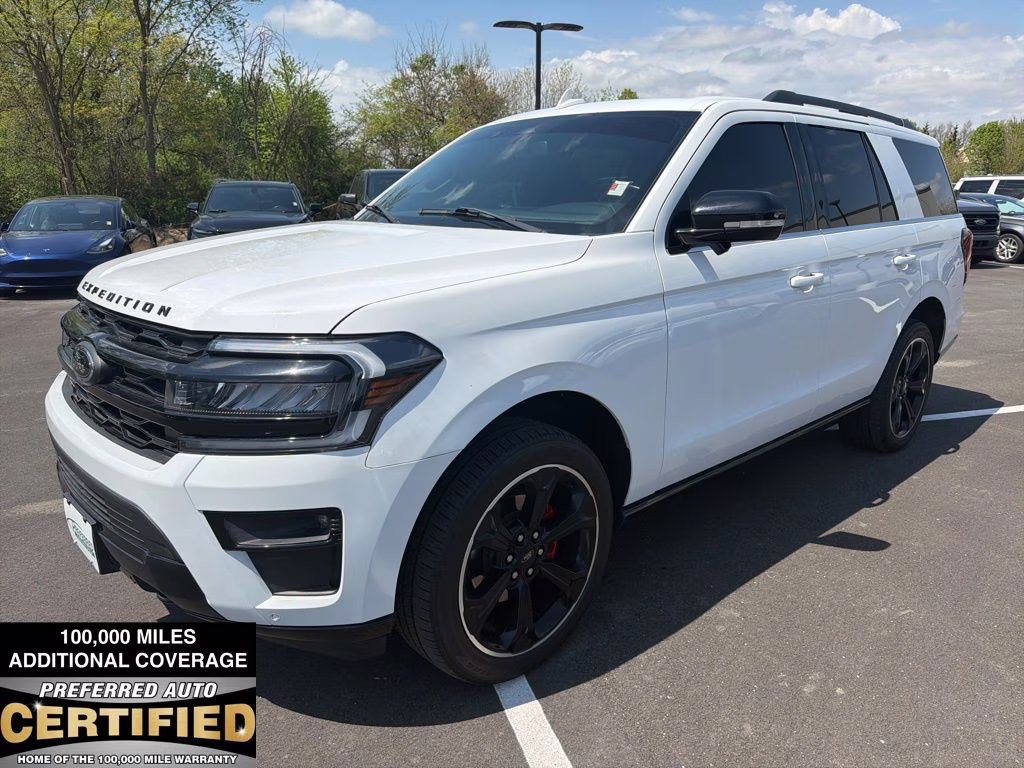 2022 Oxford White Ford Expedition Limited 4X4 SUV