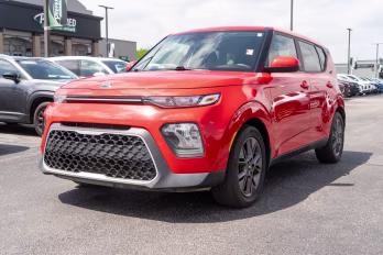 2021 Inferno Red Kia Soul S FWD Hatchback