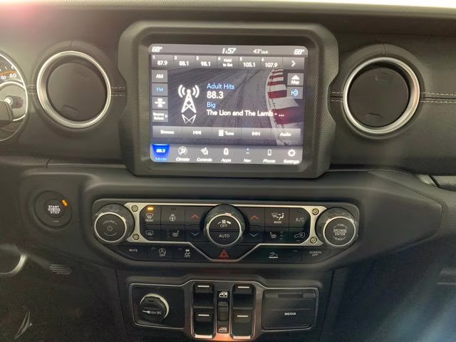 2023 Hydro Blue Pearlcoat Jeep Gladiator Overland 4X4 Truck