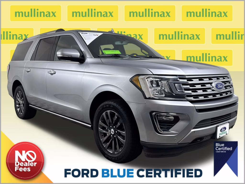 2021 Iconic Silver Metallic Ford Expedition Max Limited 4X4 SUV