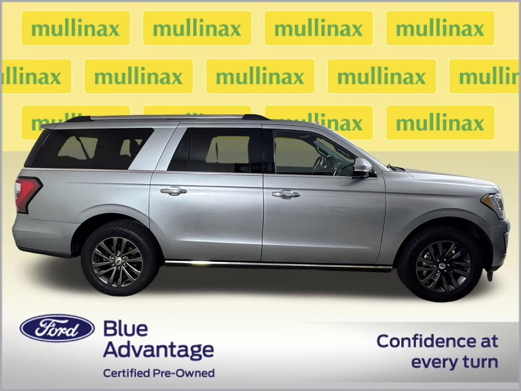 2021 Iconic Silver Metallic Ford Expedition Max Limited 4X4 SUV