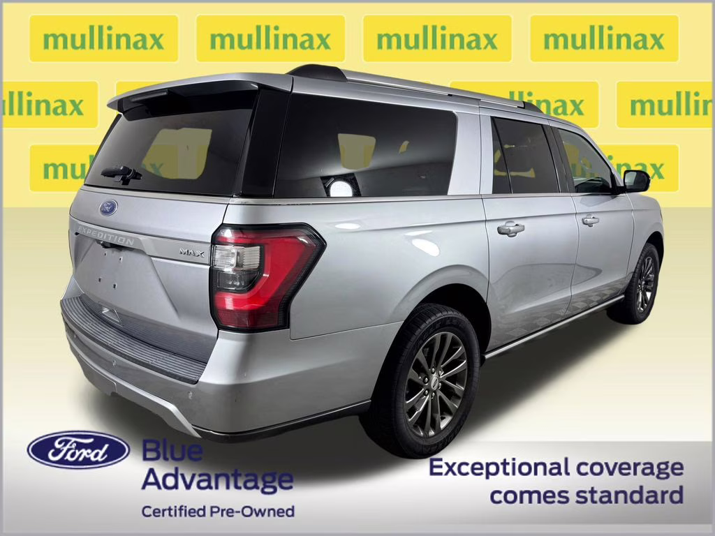 2021 Iconic Silver Metallic Ford Expedition Max Limited 4X4 SUV