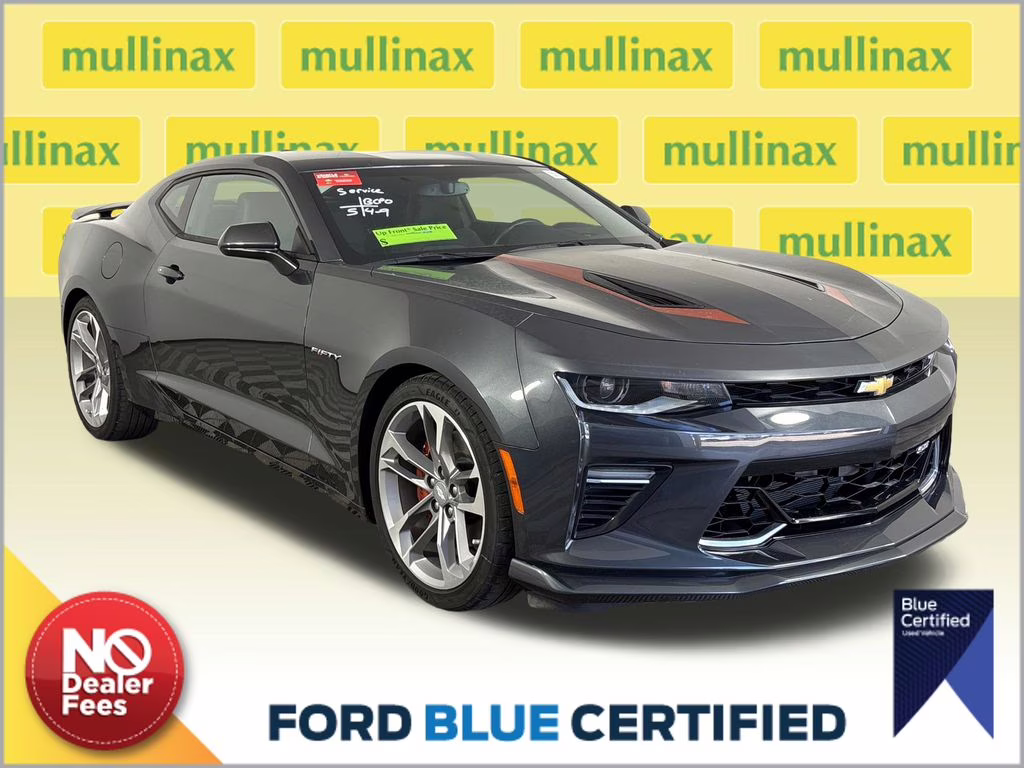 2017 Nightfall Gray Metallic Chevrolet Camaro SS RWD Coupe