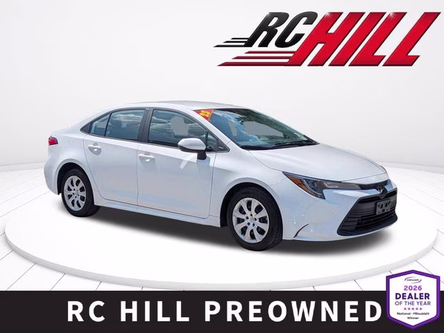 2023 Ice Toyota Corolla LE FWD Sedan