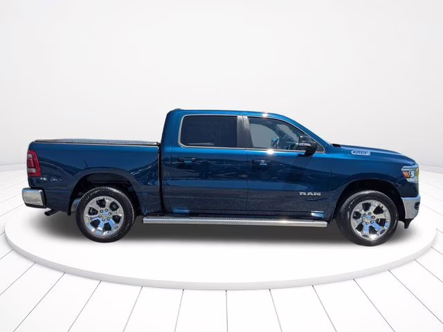 2022 Patriot Blue Pearlcoat Ram 1500 Big Horn/Lone Star 4X4 Truck