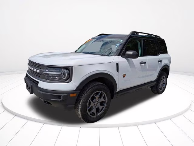 2024 Oxford White Ford Bronco Sport Badlands 4X4 SUV