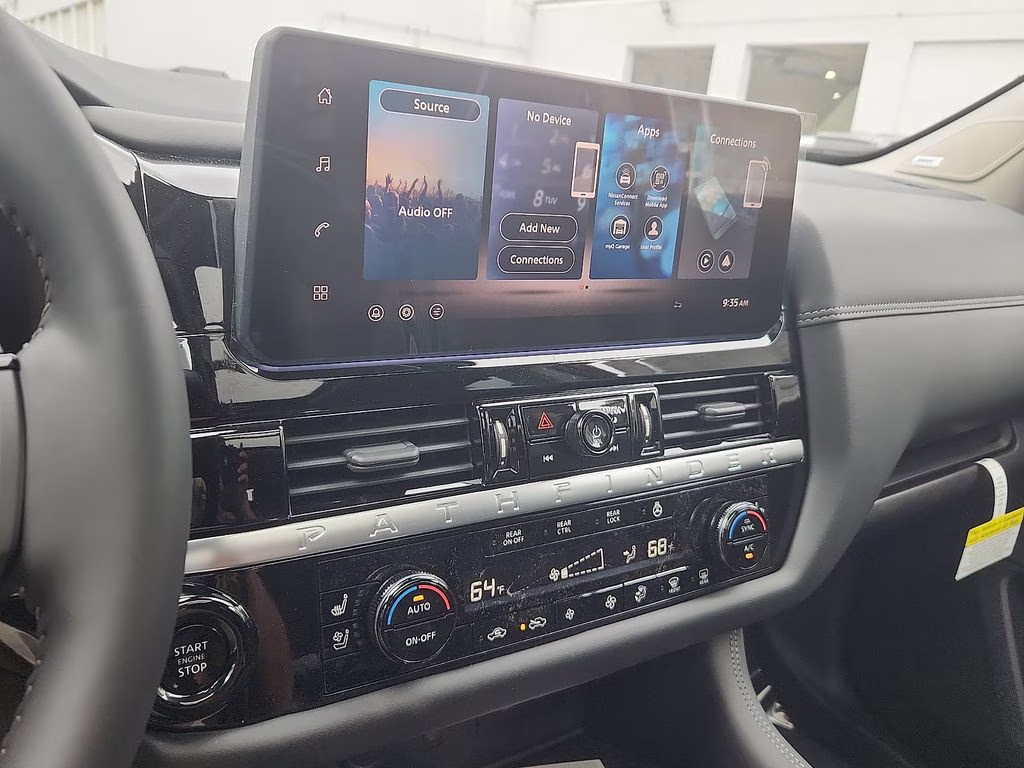 2026 Scarlet Ember/Super Black Nissan Pathfinder Platinum 4X4 SUV