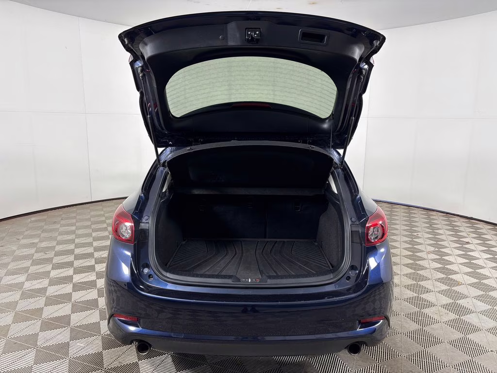 2018 Deep Crystal Blue Mica Mazda Mazda3 Grand Touring FWD Hatchback