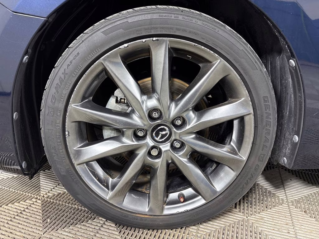 2018 Deep Crystal Blue Mica Mazda Mazda3 Grand Touring FWD Hatchback