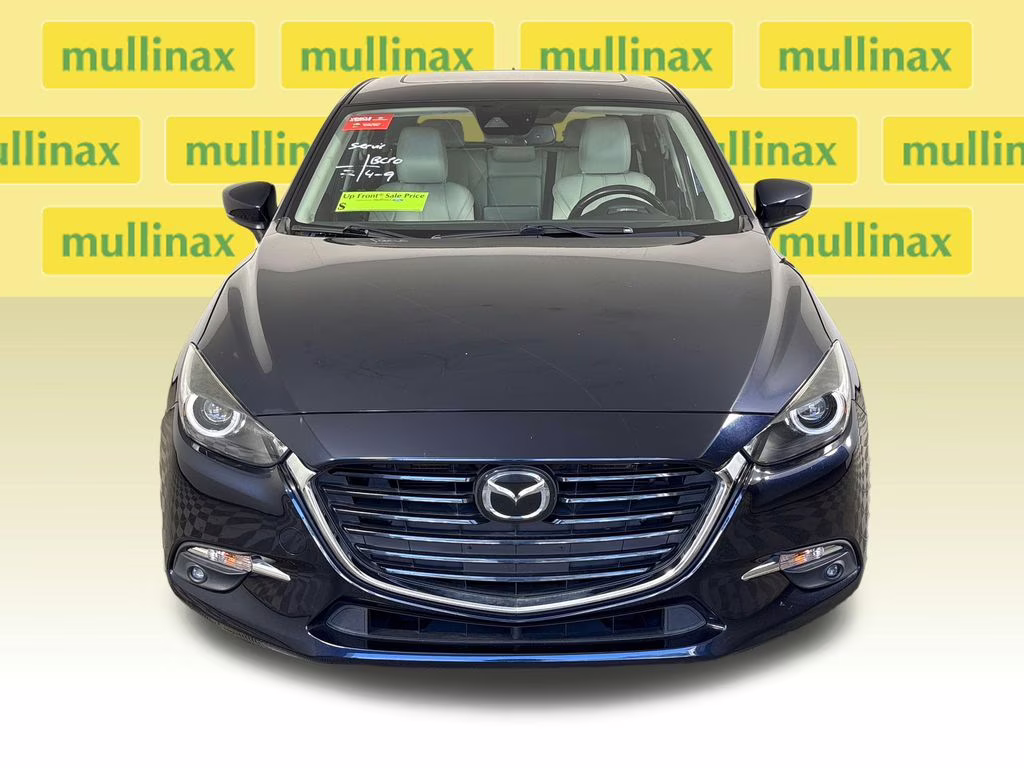 2018 Deep Crystal Blue Mica Mazda Mazda3 Grand Touring FWD Hatchback