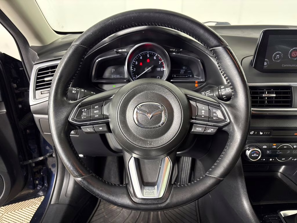 2018 Deep Crystal Blue Mica Mazda Mazda3 Grand Touring FWD Hatchback