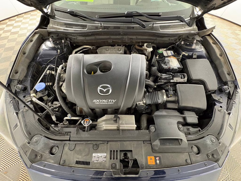 2018 Deep Crystal Blue Mica Mazda Mazda3 Grand Touring FWD Hatchback