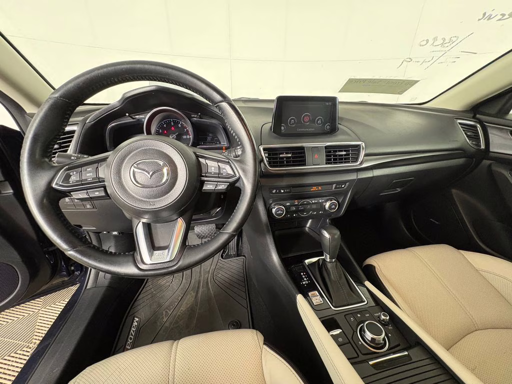 2018 Deep Crystal Blue Mica Mazda Mazda3 Grand Touring FWD Hatchback