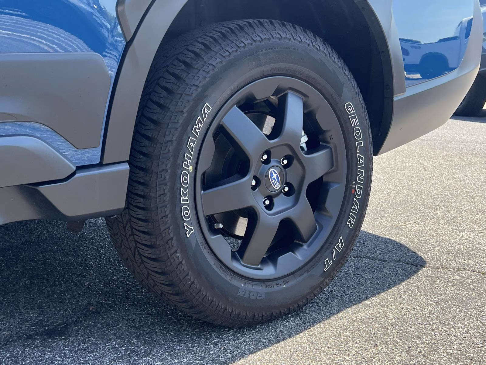 2025 Geyser Blue Subaru Outback Wilderness AWD SUV