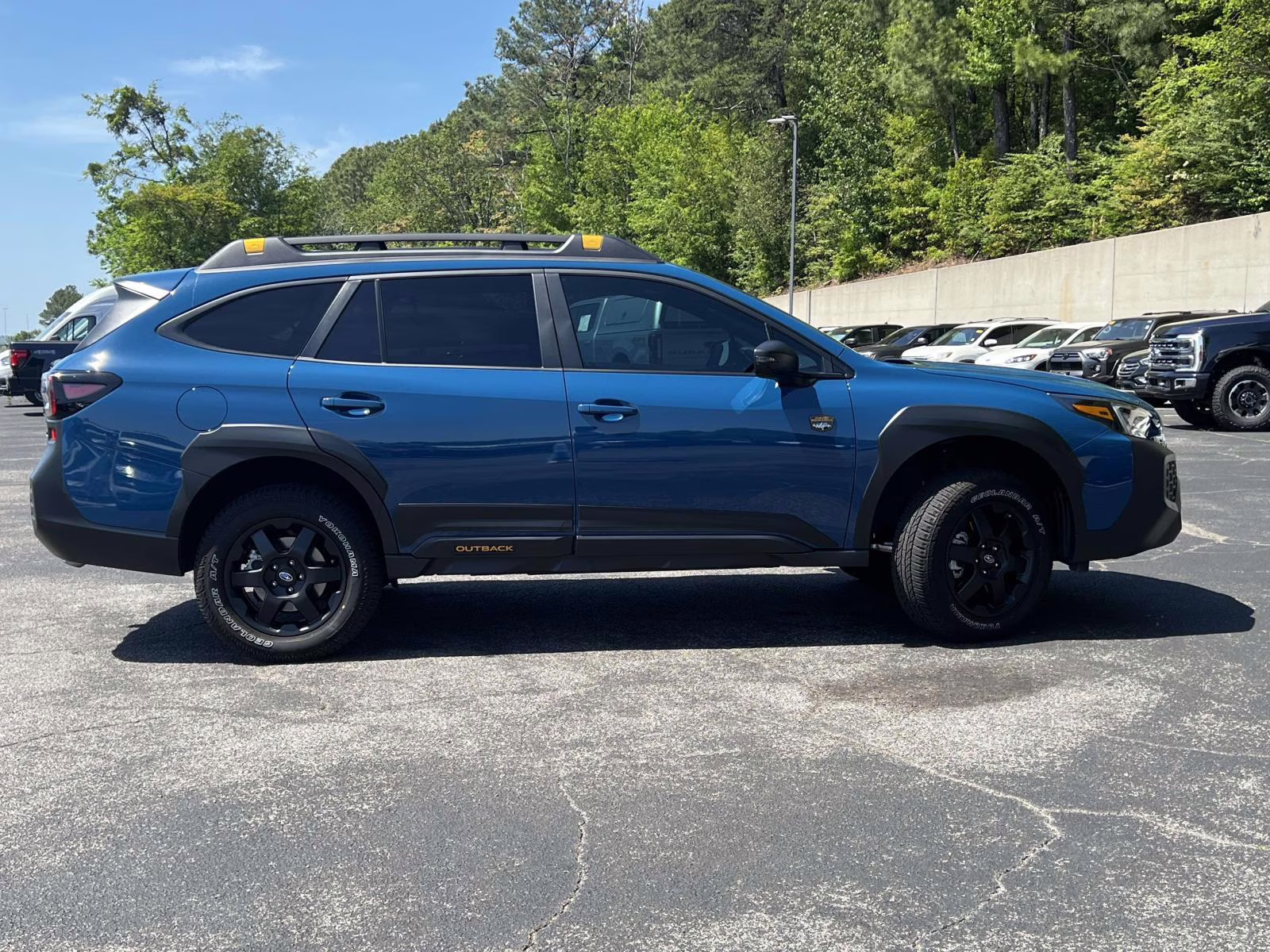2025 Geyser Blue Subaru Outback Wilderness AWD SUV