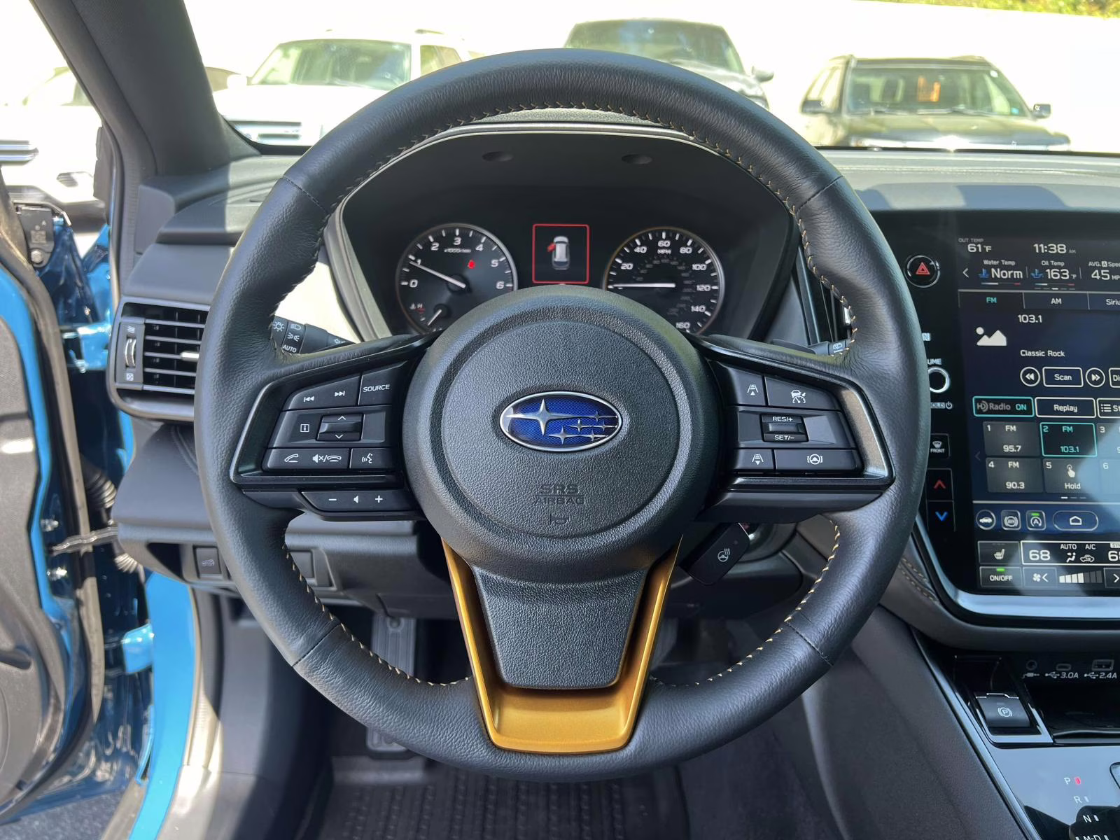 2025 Geyser Blue Subaru Outback Wilderness AWD SUV