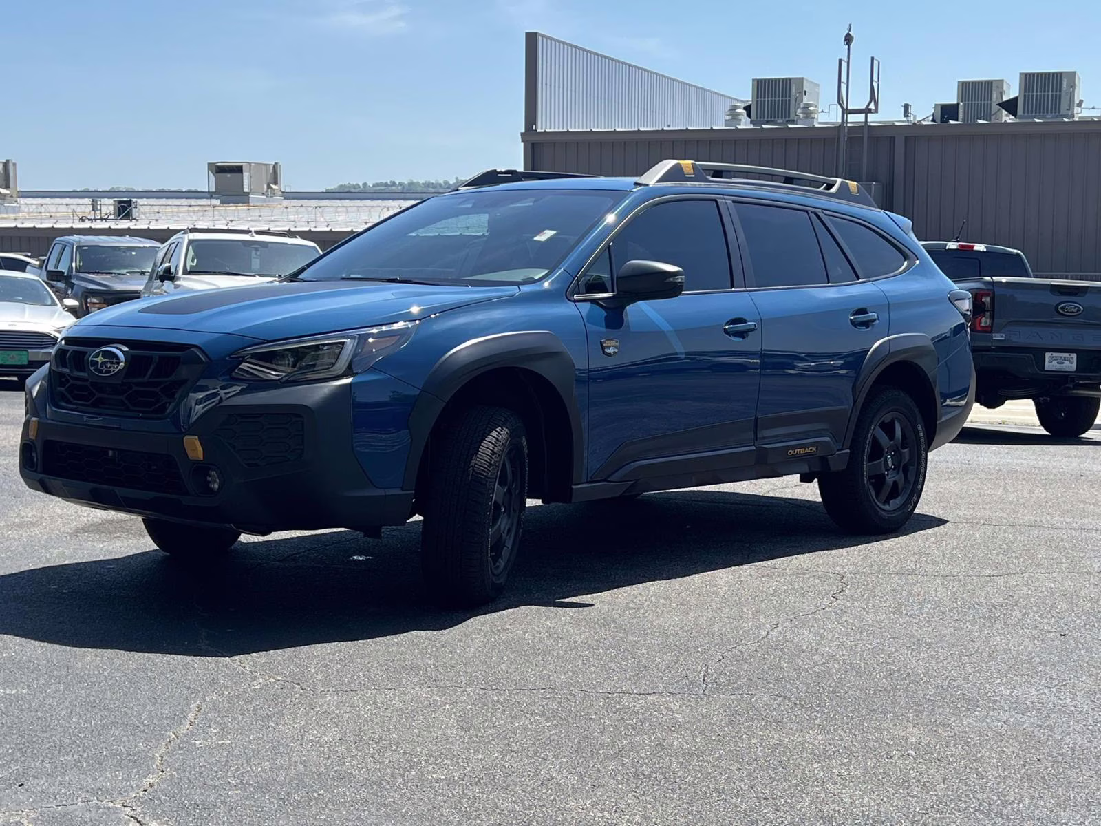 2025 Geyser Blue Subaru Outback Wilderness AWD SUV