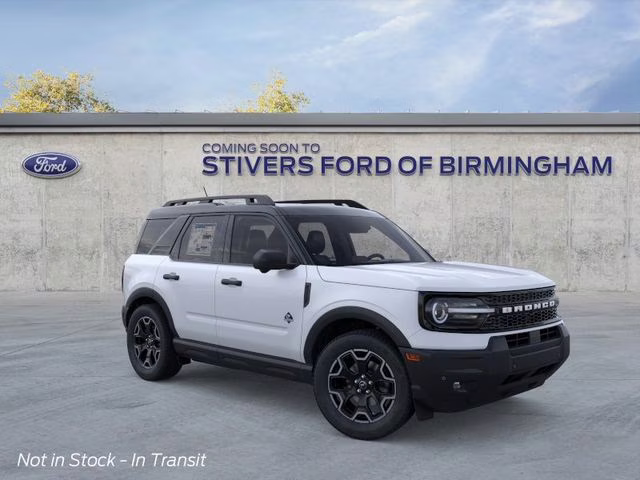 2026 Space White Metallic Ford Bronco Sport Outer Banks 4X4 SUV
