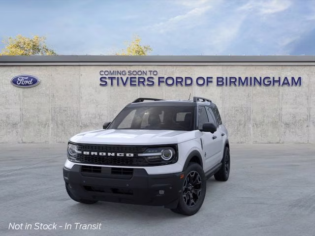 2026 Space White Metallic Ford Bronco Sport Outer Banks 4X4 SUV